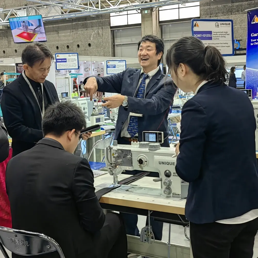 Exhibition Live | UNIQUE's strength debut at JIAM 2024, opening up a new vision for global sewing