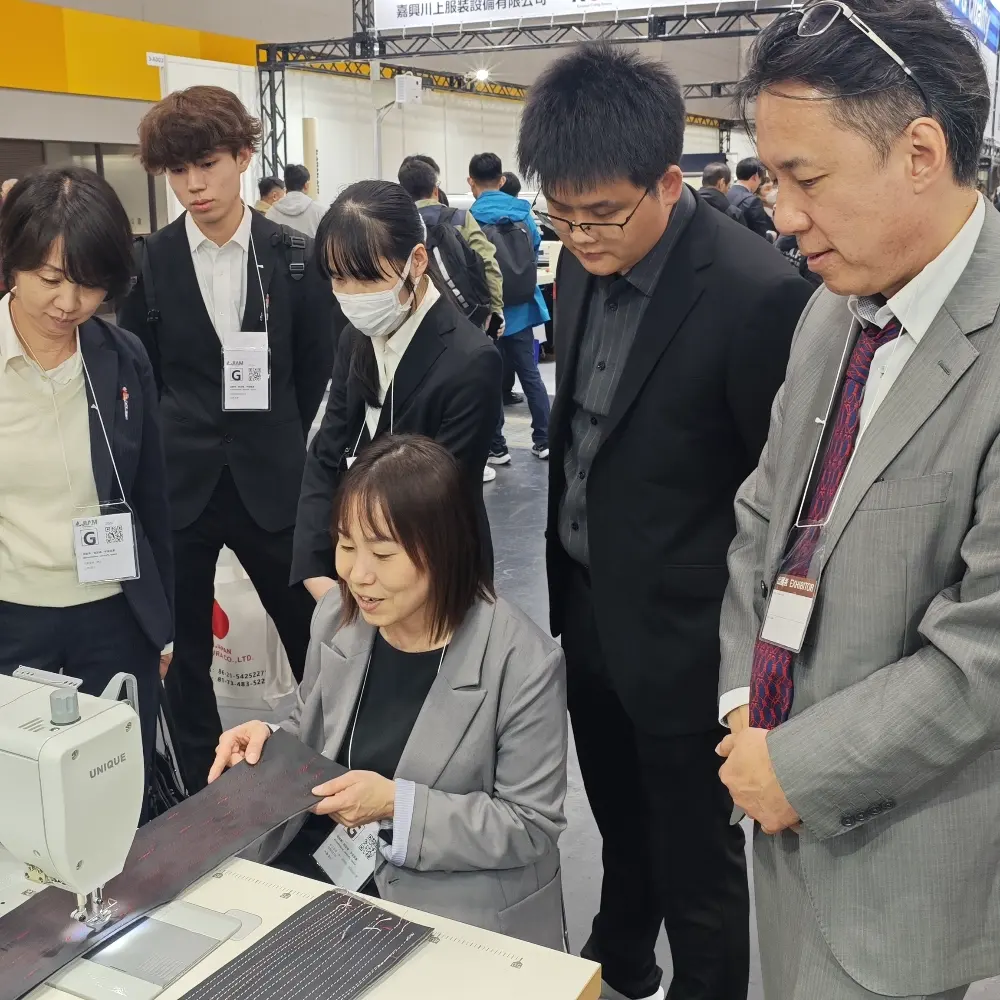 Exhibition Live | UNIQUE's strength debut at JIAM 2024, opening up a new vision for global sewing